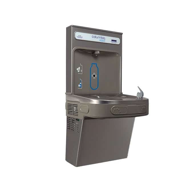 Wall mounted water cooler for schools and communal areas